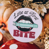 Bookish Vampire Bite Sticker - Stickers