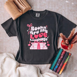 Books Are My Love Language Heavy Weight Boxy Tee Shirt