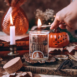 Books & Pumpkin Coffee Candle Candles