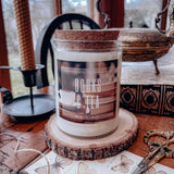 Books & Tea Candle Candles