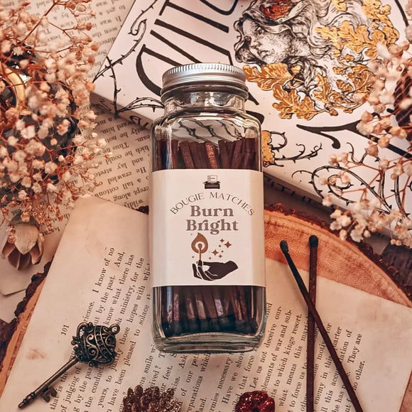 Burn Bright Match Jar