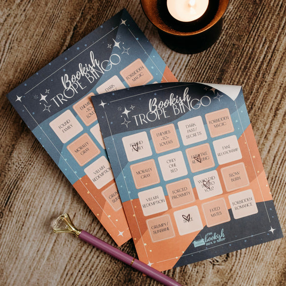 MEMBERS ONLY: Bookish Trope Bingo Sticky Notes
