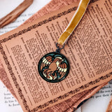 Charms of Endearment Inspired Literary Leadlight Bookmarks Flame and Sparrow Inspired Literary Leadlight Bookmark