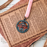 Charms of Endearment Inspired Literary Leadlight Bookmarks The Heartless Hunter Inspired Literary Leadlight Bookmark