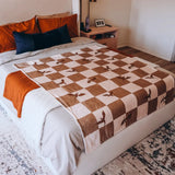 Checker Dragon Blanket Home