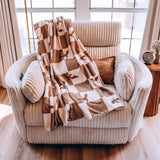 Checker Dragon Blanket Home