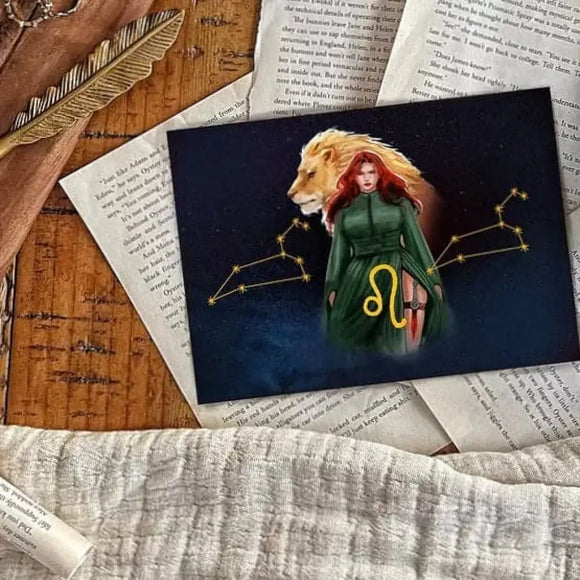 Collectible Leo Zodiac Print Art Prints