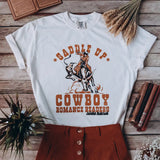 Cowboy Romance Readers Heavy Weight Tee Shirt