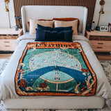 Crescent City Inspired Blanket Home