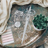 Crescent City Inspired: Ruhn’s Starsword Metal Bookmark