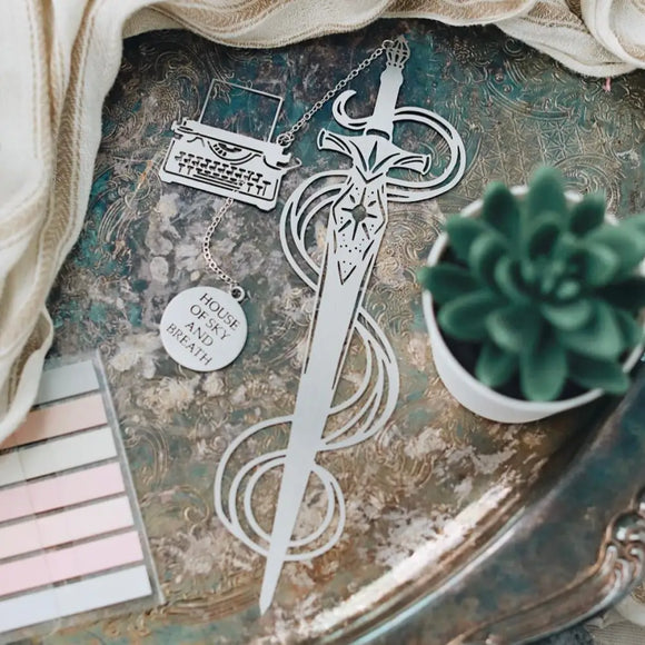 Crescent City Inspired: Ruhn's Starsword Metal Bookmark