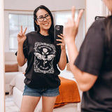 Crimson Moth Inspired Heavy Weight Tee Shirt