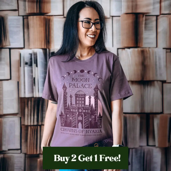 Crowns of Nyaxia Inspired: Moon Palace Tee Shirt