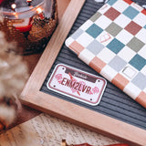 Enemies-to-Lovers License Plate Sticker Stickers