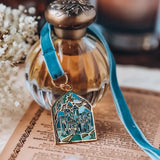Fictional Castles Inspired Literary Leadlight Bookmarks The Crown of Oaths and Curses Inspired Literary Leadlight