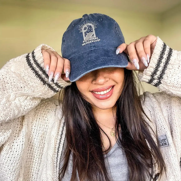Fictional Wanderlust Dad Hat Hat
