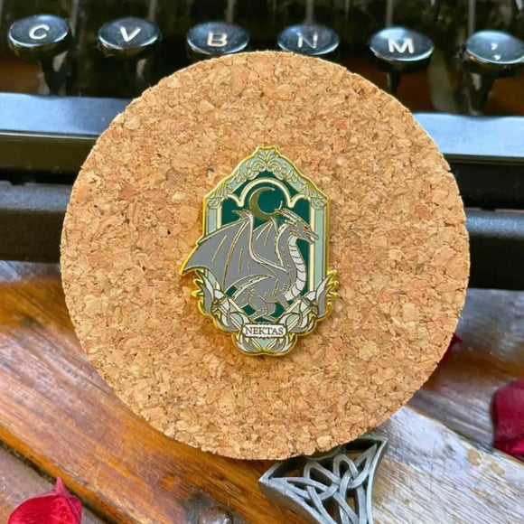 Flesh and Fire Inspired: Nektas Enamel Pin Flesh and Fire Inspired: Nektas (rare) Enamel Pins