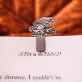 Flesh and Fire Series Inspired Metal Page Markers Bookmarks