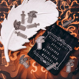 Flesh and Fire Series Inspired Metal Page Markers Bookmarks