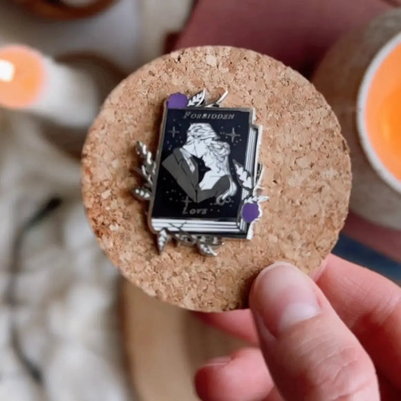 Forbidden Love Trope Enamel Pin Pins & Patches