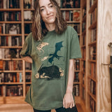 Fourth Wing Inspired: Dragons Heavy Weight Tee Shirt