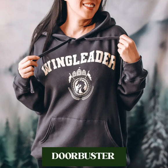 Fourth Wing Inspired: Wing Leader Hoodie Shirt
