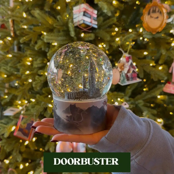 Fourth Wing Inspired: Parapet Snow Globe Home