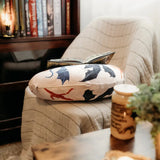 Fourth Wing Inspired Reading Pillow Home