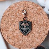 Fourth Wing Inspired Riders Quadrant Patch Charm Gold Enamel Pins