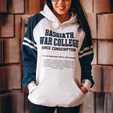 Fourth Wing Inspired: Since Conscription Varsity Hoodie Shirt