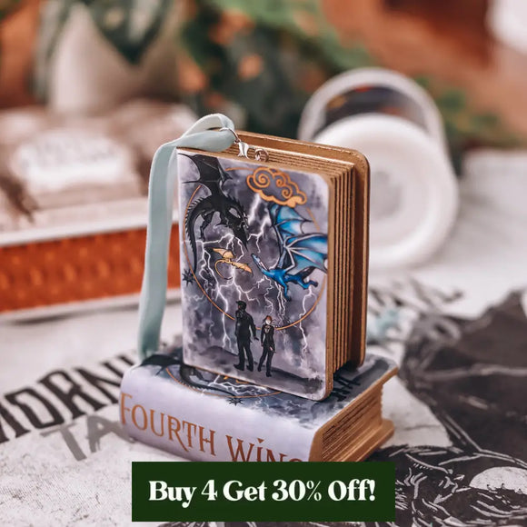 Fourth Wing Inspired Storybook Ornament Home