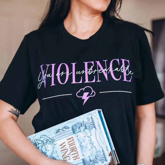 Fourth Wing Inspired: Unbreakable Tee Shirt