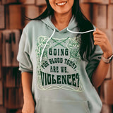 Fourth Wing Inspired: Violence Hoodie Shirt