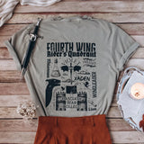 Fourth Wing Lover Heavy Weight Tee Shirt
