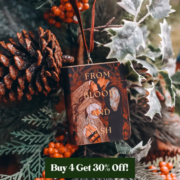 From Blood and Ash Inspired Storybook Ornament Home