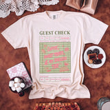 Guest Check Heavy Weight Tee Shirt