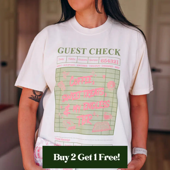 Guest Check Heavy Weight Tee Shirt