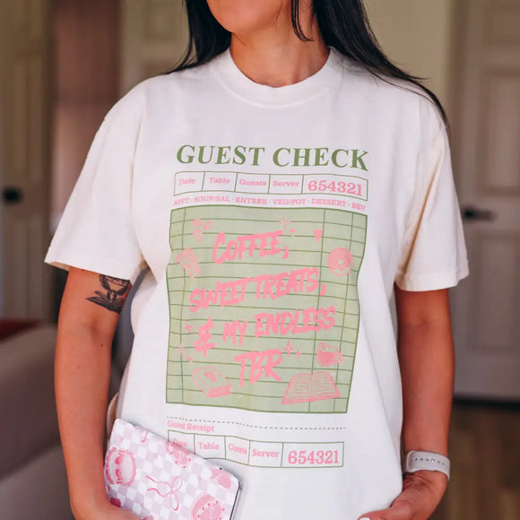 Guest Check Heavy Weight Tee Shirt