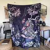 Hades & Persephone Inspired Throw Blanket