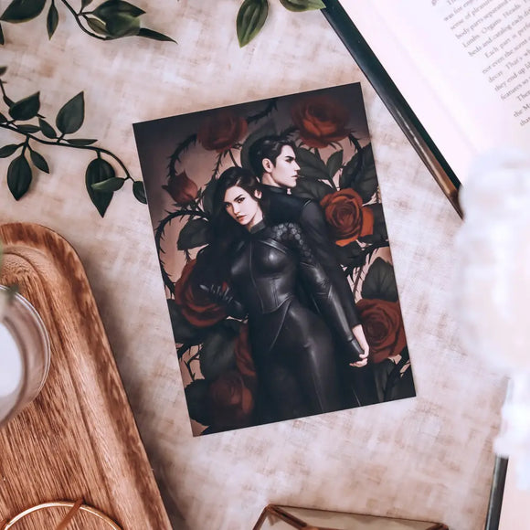 Hallowed Games Inspired: Elowen and Maelor Print Art Prints