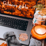 Haunted Book Mobile Sticker Stickers