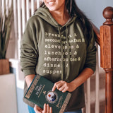 Hobbit Meals Ampersand Hoodie Shirt