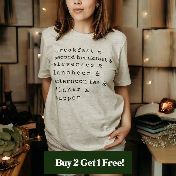 Hobbit Meals Ampersand Tee Shirt