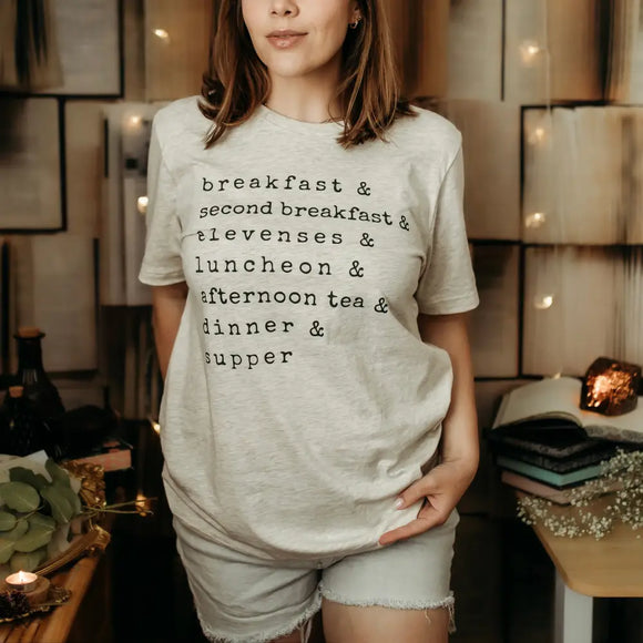 Hobbit Meals Ampersand Tee Shirt