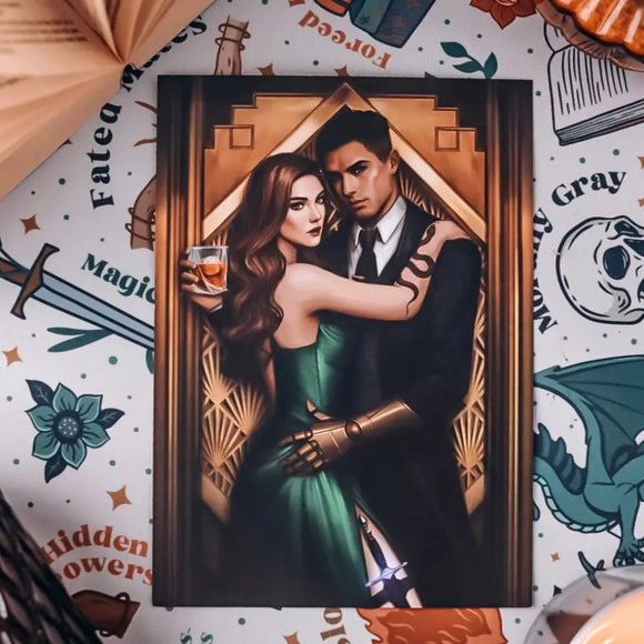 House of Bane & Blood Inspired: Camilla and Nicolai Print Art Prints