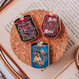 I Burn For You Inspired Cabinet of Curiosities Enamel Pins