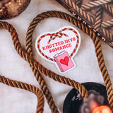 Knotty Romance Sticker Stickers