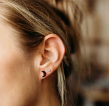 Lunar Moon & Star Earrings Silver jewelry