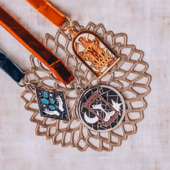 Magic Systems Inspired Literary Leadlight Bookmarks Bookmarks