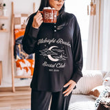 MEMBERS FIRST: Midnight Reader Lounge Set Hoodie